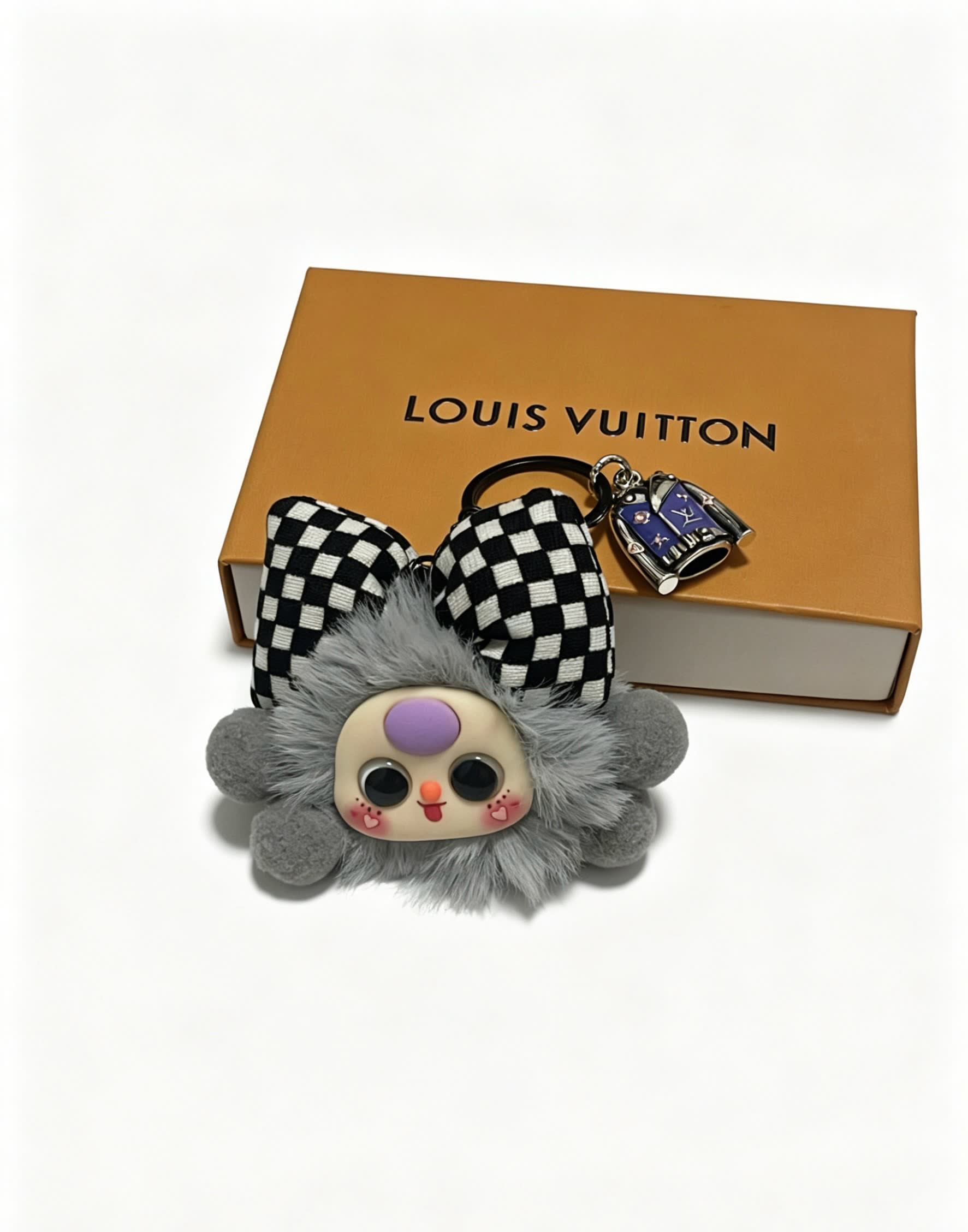 Louis Vuitton Keychain with Mischief Doll